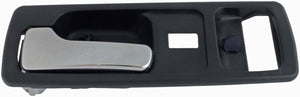 Interior Door Handle Front Left With Power Lock Chrome/Blue - Dorman# 92596