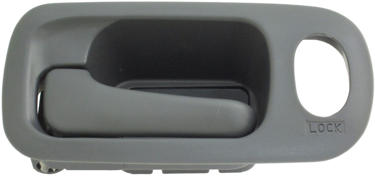 Interior Door Handle Front Left With Lock Hole Gray Graphite - Dorman# 92680