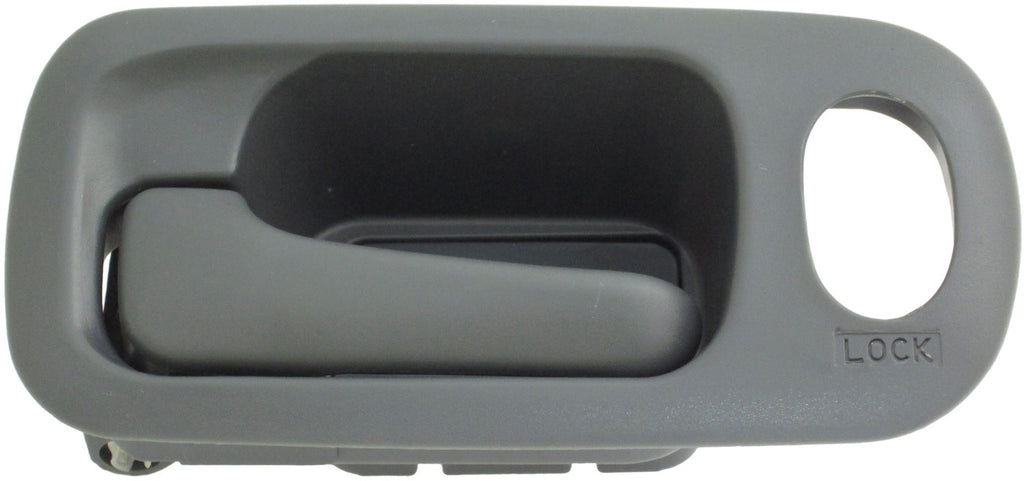 Interior Door Handle Front Left With Lock Hole Gray Graphite - Dorman# 92680