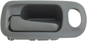Interior Door Handle Front Left With Lock Hole Gray Graphite - Dorman# 92680