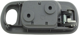 Interior Door Handle Front Left With Lock Hole Gray Graphite - Dorman# 92680