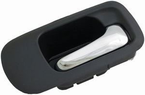 Interior Door Handle Front Right Chrome/Black - Dorman# 92683