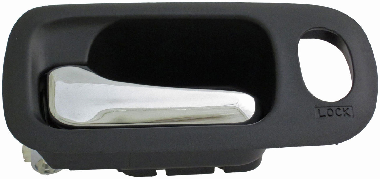 Interior Door Handle Front Left Chrome/Black - Dorman# 92684