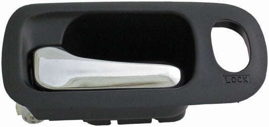 Interior Door Handle Front Left Chrome/Black - Dorman# 92684