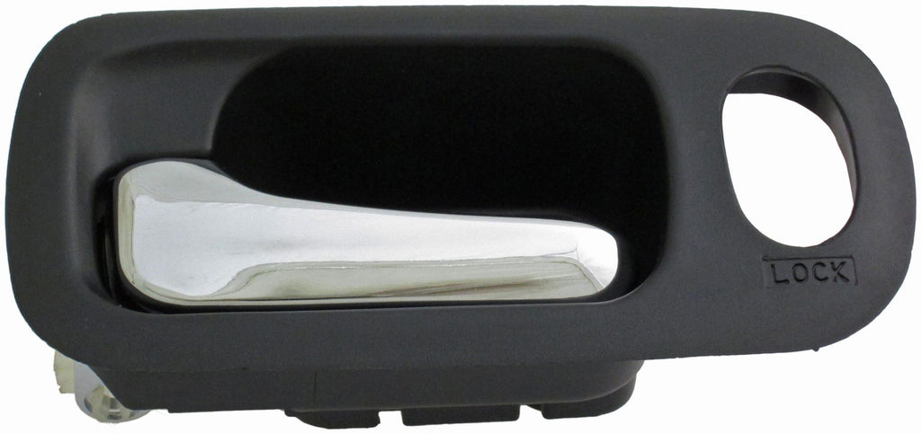 Interior Door Handle Front Left Chrome/Black - Dorman# 92684