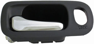 Interior Door Handle Front Left Chrome/Black - Dorman# 92684