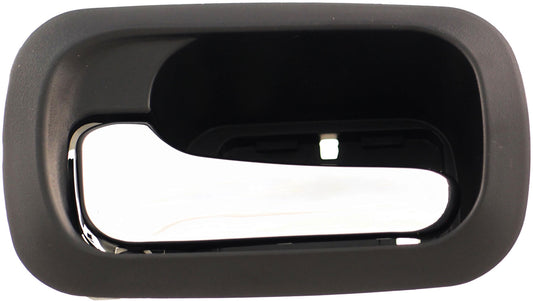 Interior Door Handle Rear Left Chrome/Black - Dorman# 92696