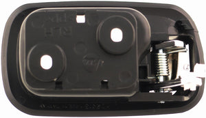 Interior Door Handle Rear Left Chrome/Black - Dorman# 92696