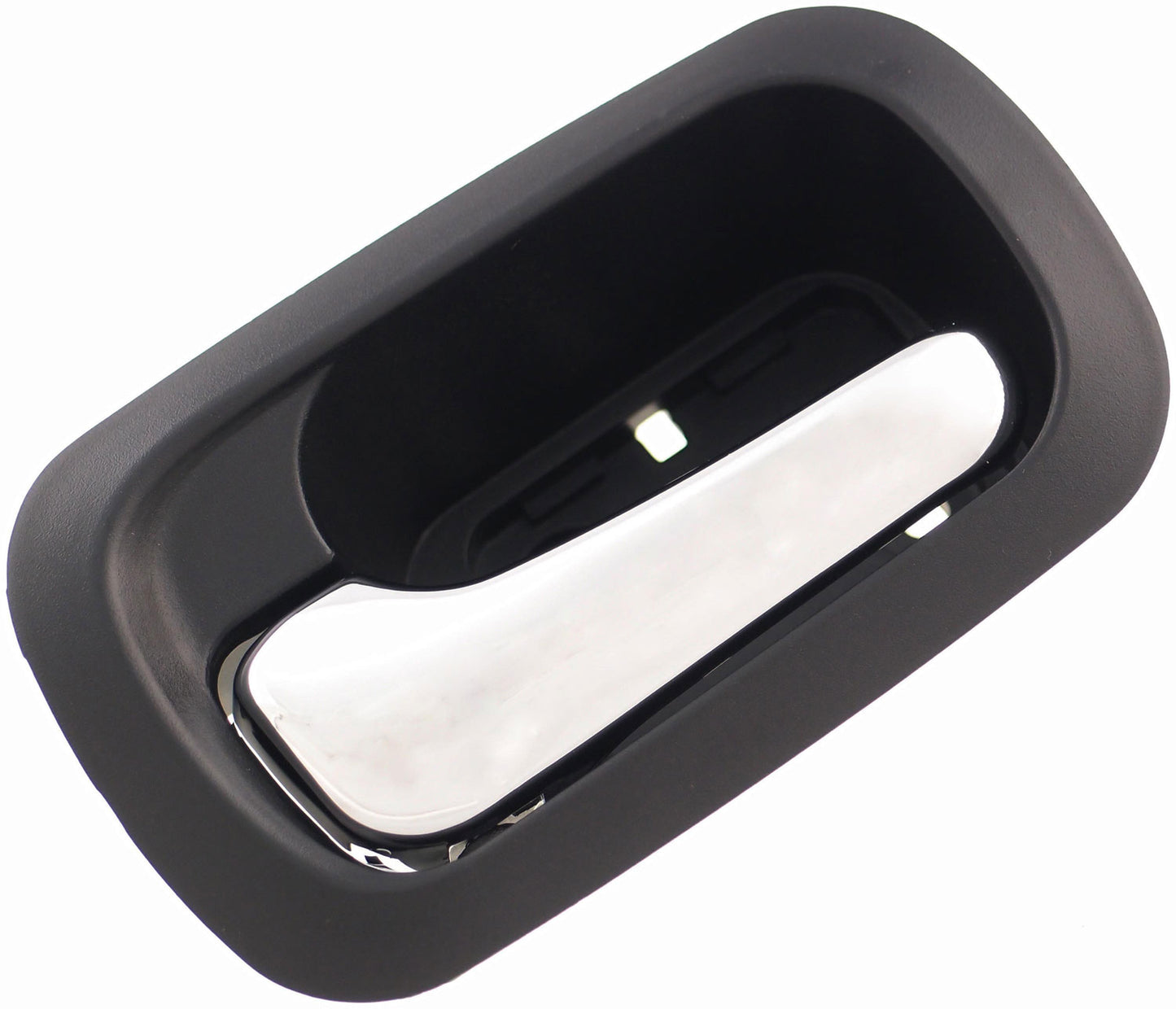 Interior Door Handle Rear Left Chrome/Black - Dorman# 92696