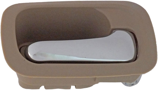 Interior Door Handle Rear Right Chrome/Beige Ivory - Dorman# 92697