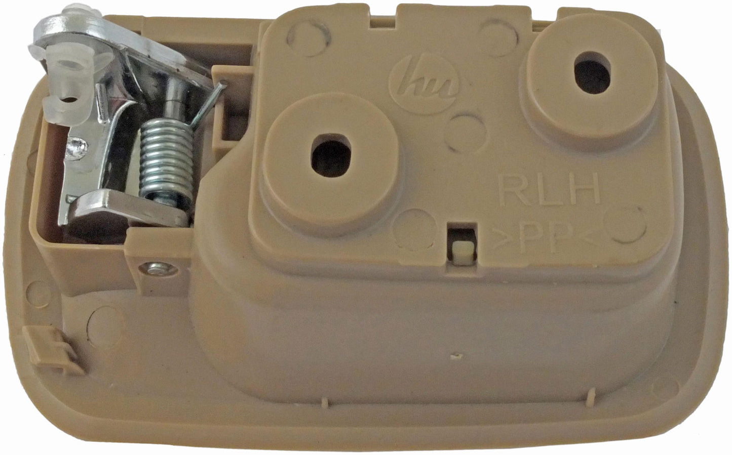 Interior Door Handle Rear Left Chrome/Beige Ivory - Dorman# 92698