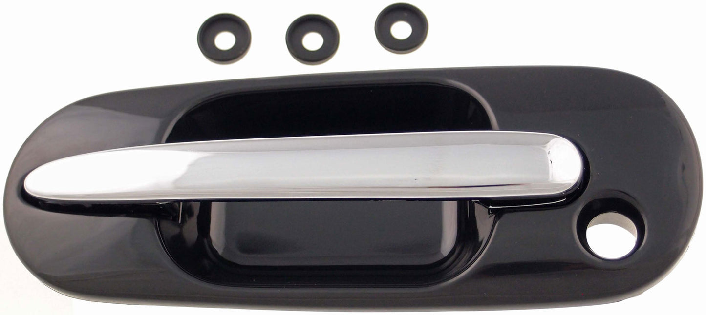 Exterior Door Handle Front Left Chrome/Black - Dorman# 92761
