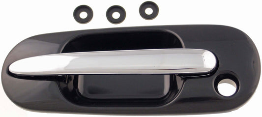 Exterior Door Handle Front Left Chrome/Black - Dorman# 92761
