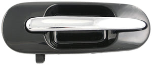 Exterior Door Handle Rear Left Chrome/Black - Dorman# 92763