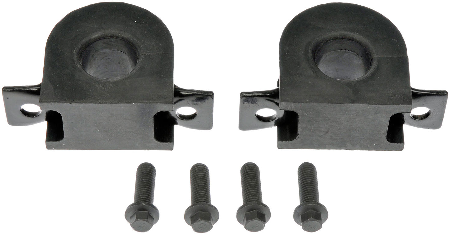 1pr Sway Bar Bushing Bracket Kit Front - Dorman 928-344 Fits 00-15 Tahoe Yukon