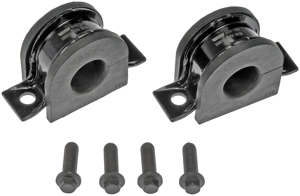 1pr Sway Bar Bushing Bracket Kit Front - Dorman 928-344 Fits 00-15 Tahoe Yukon