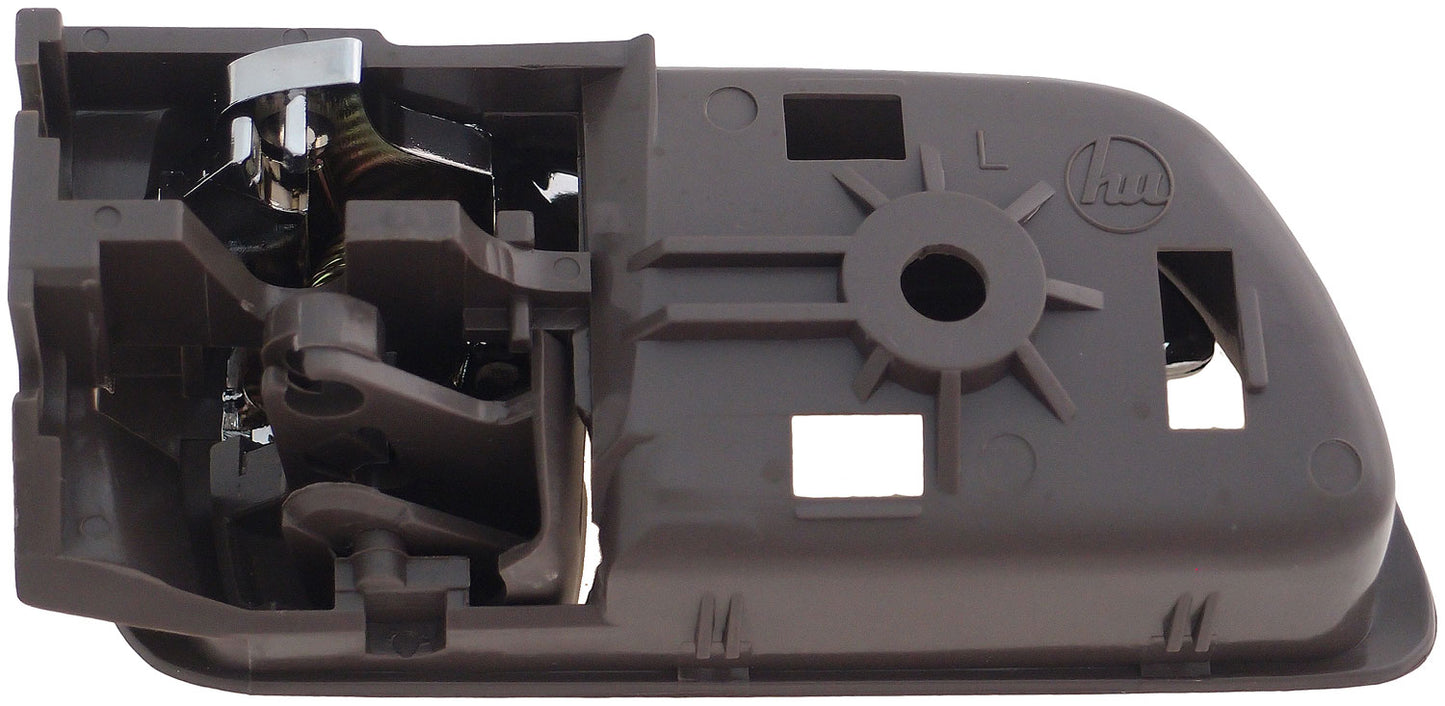 Interior Door Handle Front And Rear Left Chrome And Brown - Dorman# 92915
