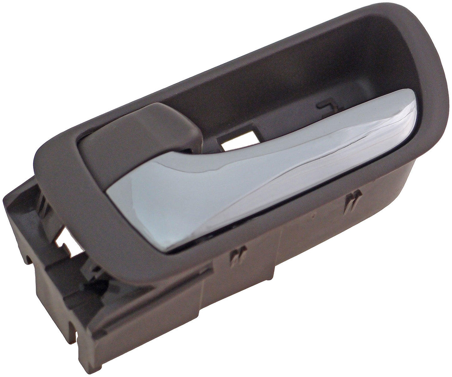 Interior Door Handle Front And Rear Left Chrome And Brown - Dorman# 92915