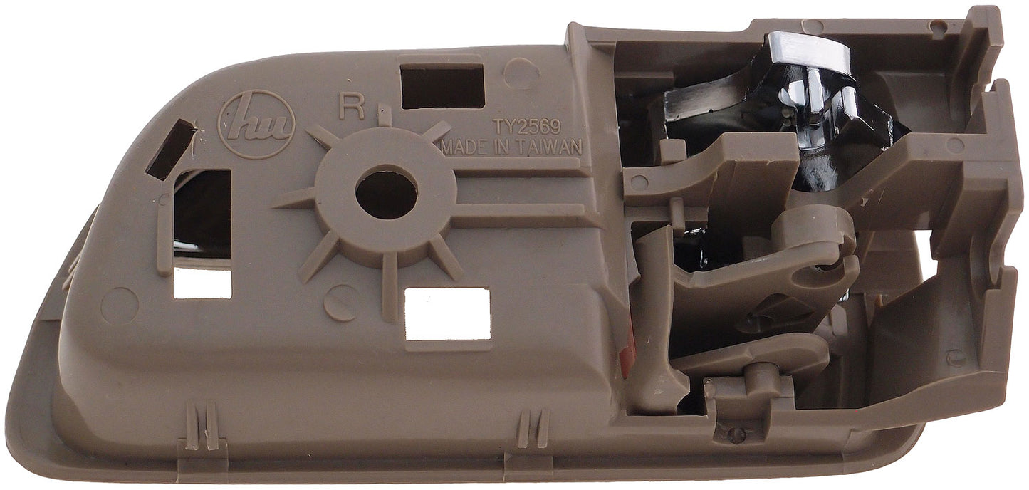 Interior Door Handle Front And Rear Right Chrome And Beige - Dorman# 92916