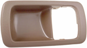 Interior Door Handle Front And Rear Left Bezel Brown - Dorman# 92948