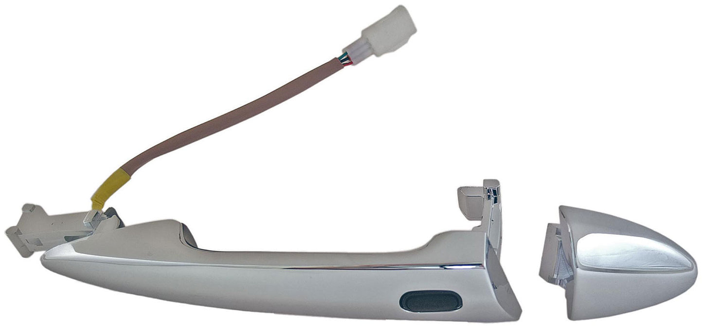 Exterior Door Handle Front Left RFID Smooth Black - Dorman# 93060