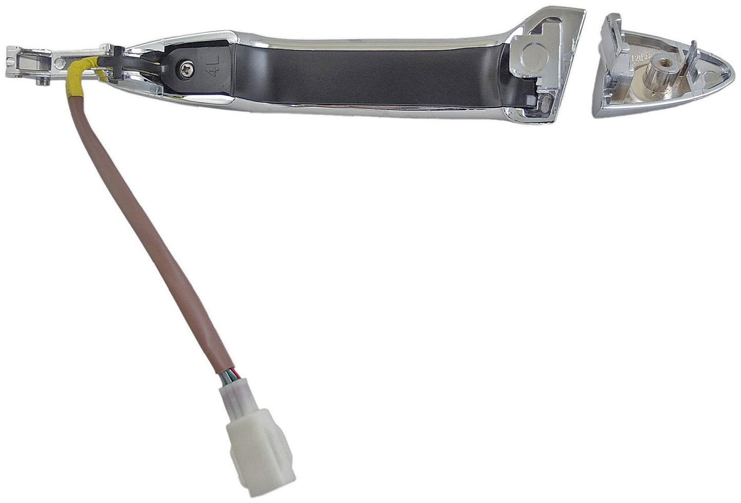 Exterior Door Handle Front Left RFID Smooth Black - Dorman# 93060