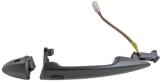Exterior Door Handle Front Right RFID Smooth Black - Dorman# 93061