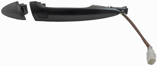 Exterior Door Handle Front Left RFID Chrome Black - Dorman# 93062