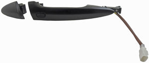 Exterior Door Handle Front Left RFID Chrome Black - Dorman# 93062