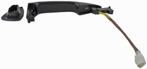Exterior Door Handle Front Left RFID Chrome Black - Dorman# 93062