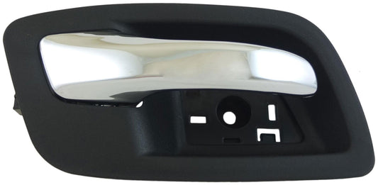 Interior Door Handle Rear Right Chrome Lever Black Housing - Dorman# 93170