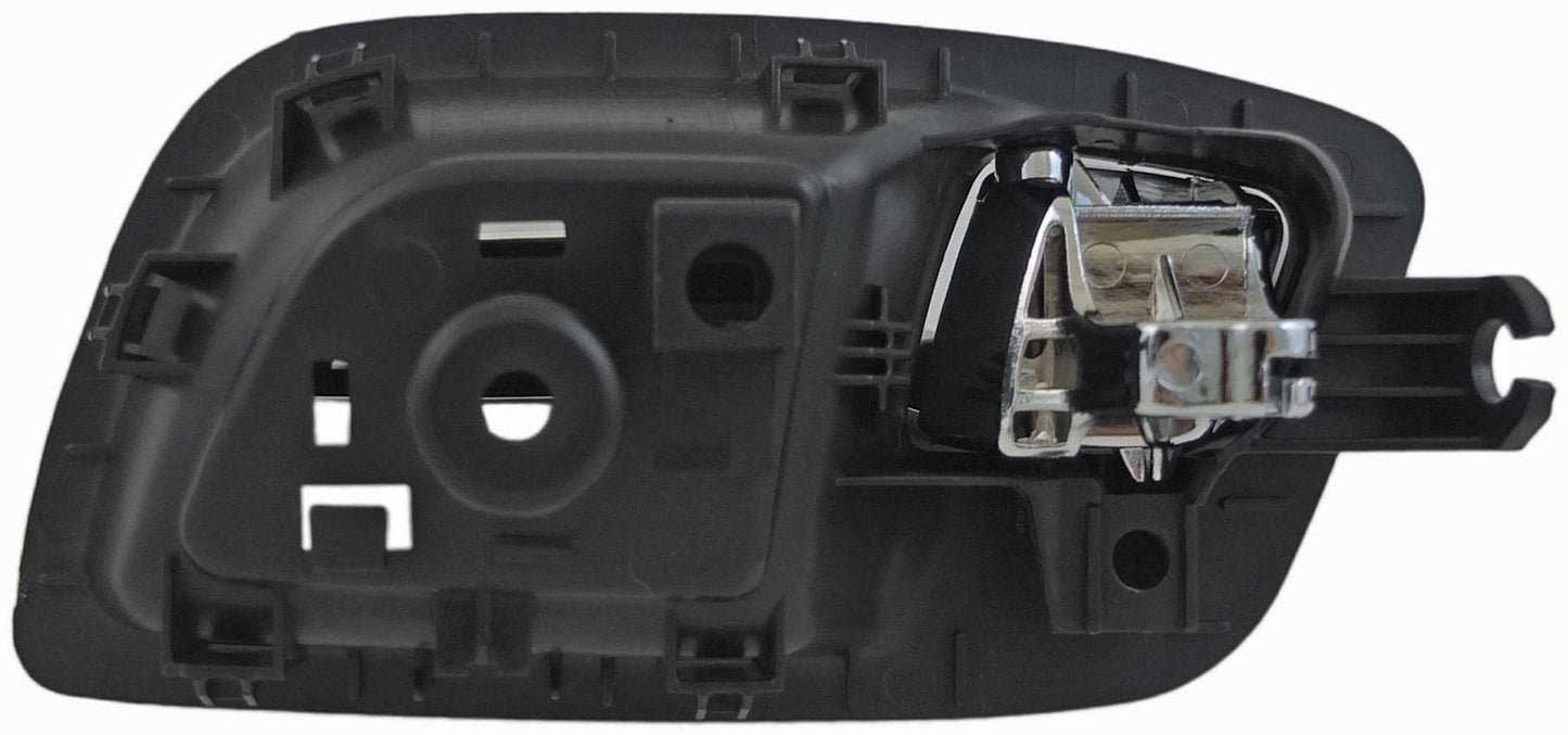 Interior Door Handle Rear Right Chrome Lever Black Housing - Dorman# 93170