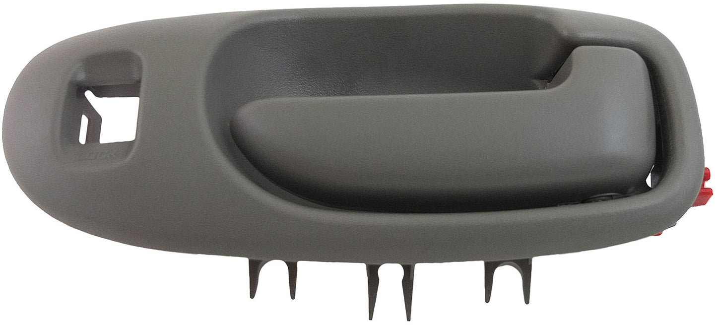 Interior Door Handle Front Right With Keyhole Light Gray - Dorman# 93280