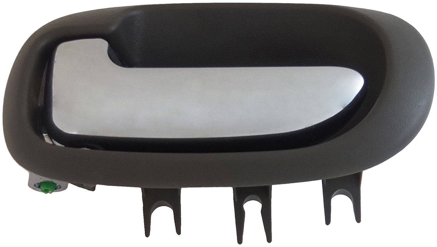 Interior Door Handle Rear Left Chrome Lever Gray Housing - Dorman# 93285
