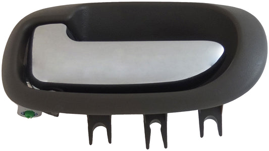Interior Door Handle Rear Left Chrome Lever Gray Housing - Dorman# 93285
