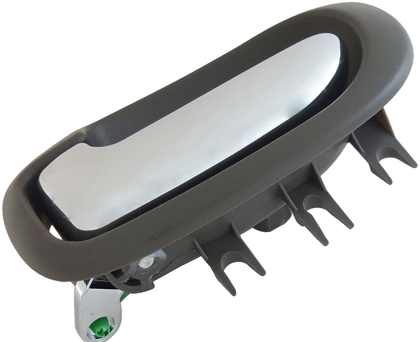 Interior Door Handle Rear Left Chrome Lever Gray Housing - Dorman# 93285