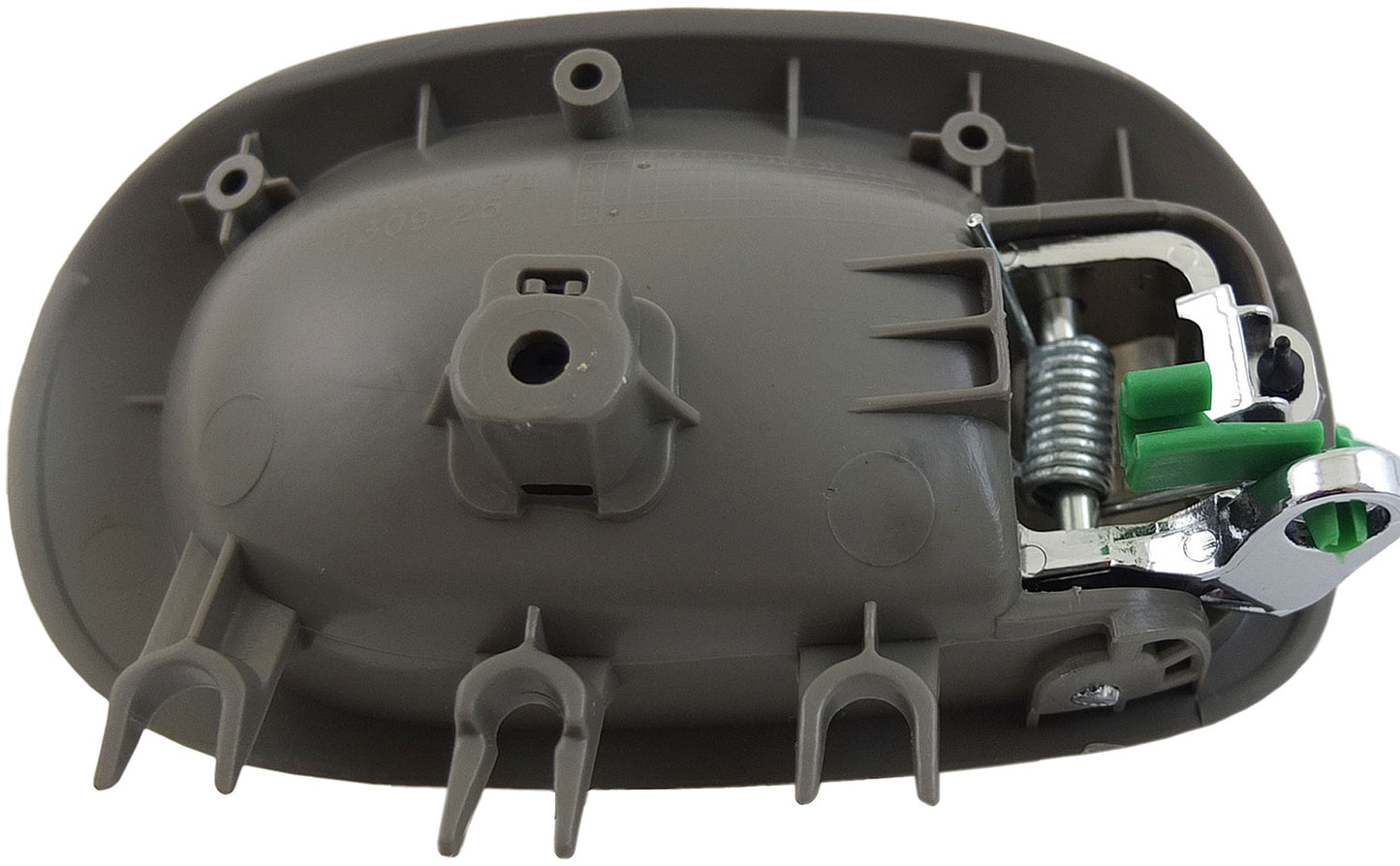 Interior Door Handle Rear Left Chrome Lever Light Gray Housing - Dorman# 93289