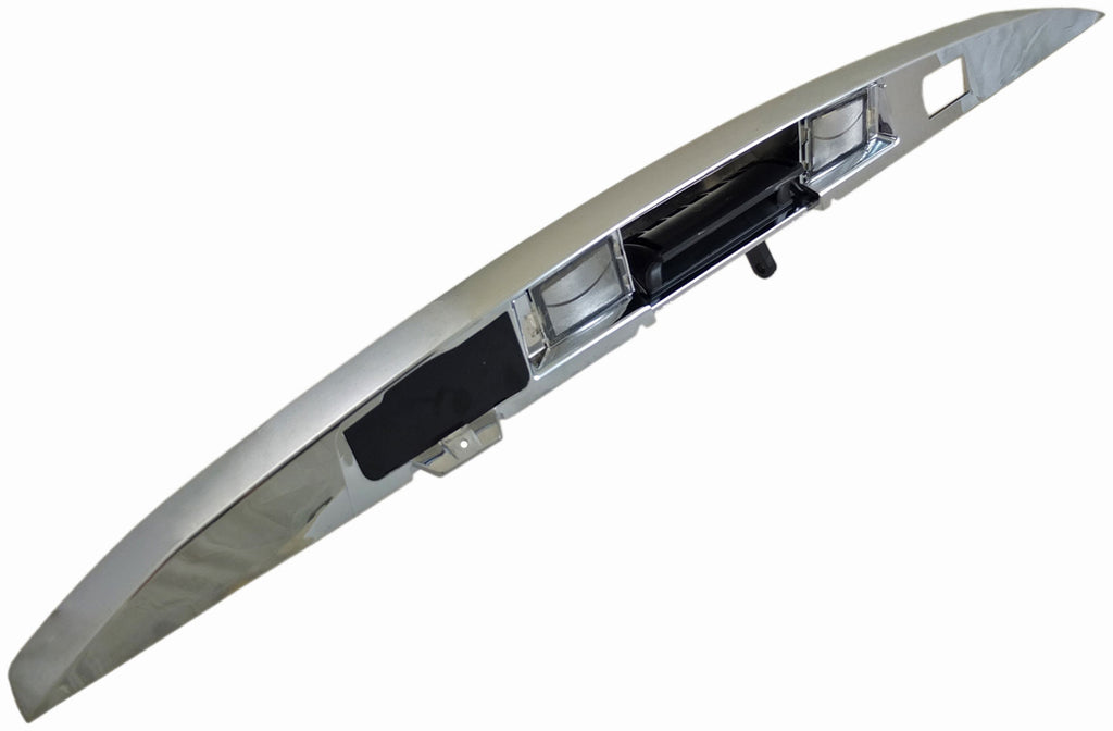 Liftgate Handle Assembly w/ Window Bottom w/ Camera Hole Chrome - Dorman# 93574