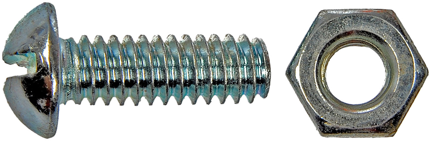 Stove Bolt With Nuts - 1/4-20 x 3/4 In. - Dorman# 850-707