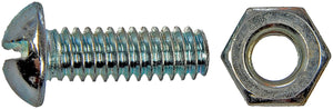 Stove Bolt With Nuts - 1/4-20 x 3/4 In. - Dorman# 850-707