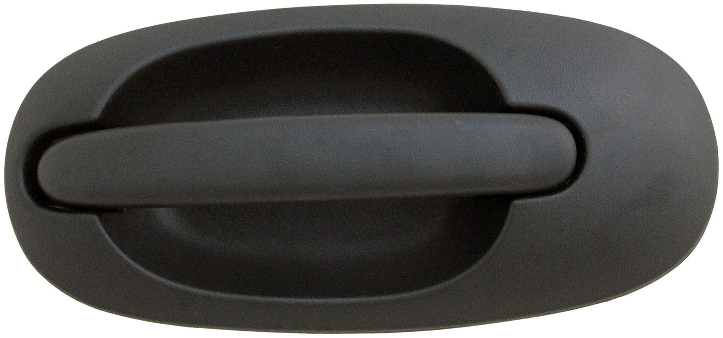 Exterior Door Handle Side Sliding Left w/ Keyhole Textured Black - Dorman# 93601