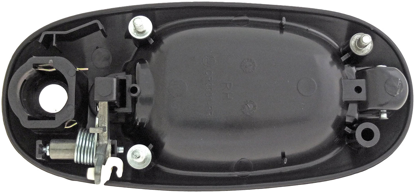 Ext Door Handle Side Sliding Right w/ Keyhole Textured Black - Dorman# 93602