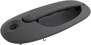 Ext Door Handle Side Sliding Right w/ Keyhole Textured Black - Dorman# 93602