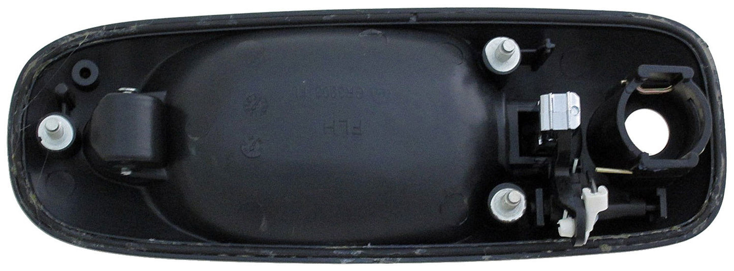 Exterior Door Handle Front Left Chrome Lever Black Housing - Dorman# 93607