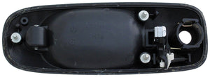 Exterior Door Handle Front Left Chrome Lever Black Housing - Dorman# 93607