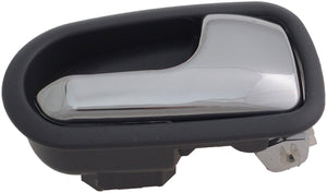 Interior Door Handle Front/Rear Right Chrome Lever Gray Housing - Dorman# 93847