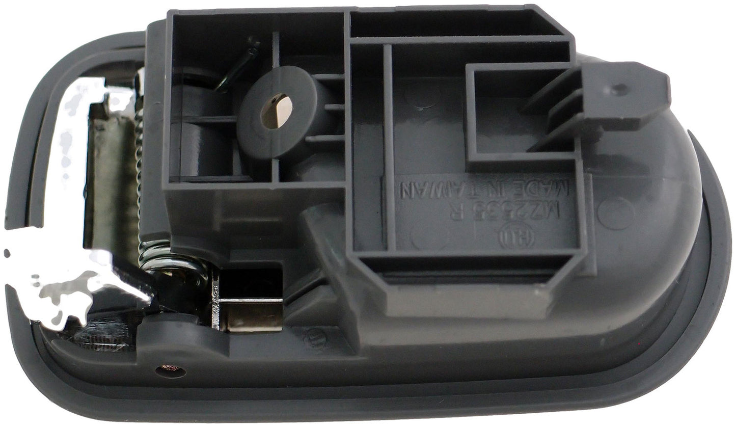 Interior Door Handle Front/Rear Right Chrome Lever Gray Housing - Dorman# 93847
