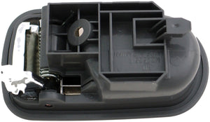 Interior Door Handle Front/Rear Right Chrome Lever Gray Housing - Dorman# 93847