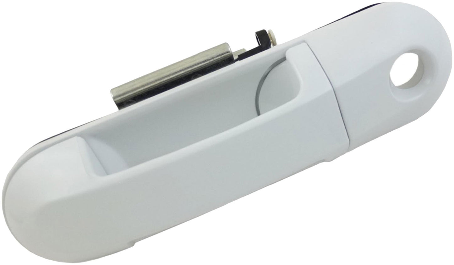 Exterior Door Handle Front Left JP Oxford White Clearcoat White - Dorman# 93936