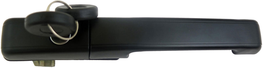 Exterior Door Handle Front Left Black Without Power Lock w/ Key - Dorman# 94499